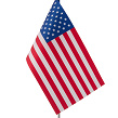Прапор США на металевій стійці - Зображення №1
