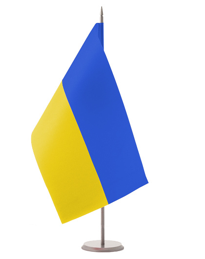 Прапор України на металевій стійці - Зображення №1