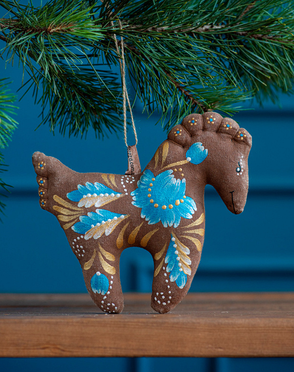 Scented toy Yellow-blue Horse - Image #2
