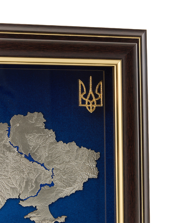 Колаж Україна зі сріблом та позолотою - Зображення №3