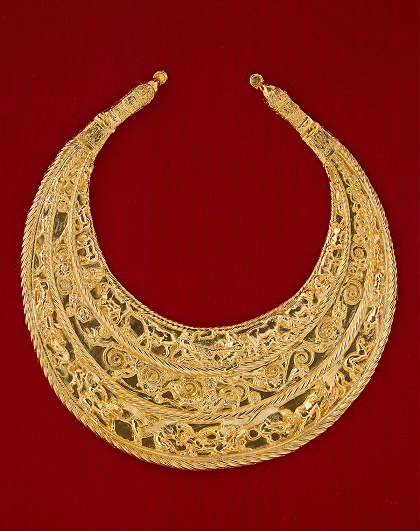 Колаж Скіфська пектораль у дерев'яній рамці, 33*33 см - Изображение №4