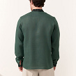 Men's vyshyvanka ED8 made of green linen - Image #4