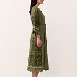 Smereka women's maxi dress with buttons - Image #3
