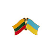 Значок Прапори співдружності Україна + Литва - Изображение №1