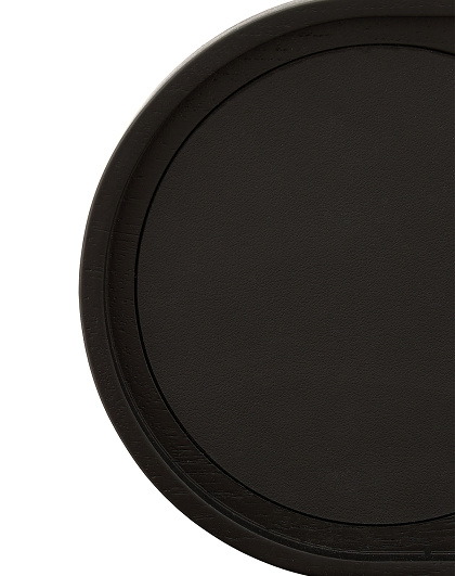 Підставка Nordic Eclipce Tray Black дерев'яна - Зображення №3