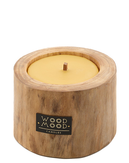 Свічка ароматизована Ubud Patio Cedarwood у дереві - Зображення №1
