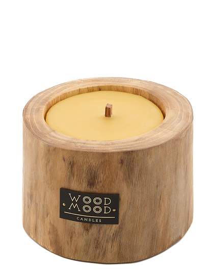Свічка ароматизована Ubud Patio Cedarwood у дереві - Зображення №1