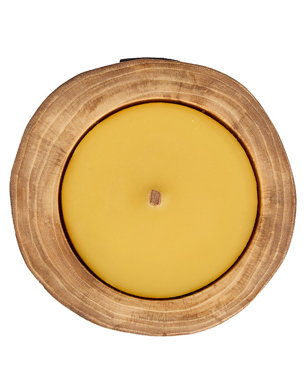 Свічка ароматизована Ubud Patio Cedarwood у дереві - Зображення №3