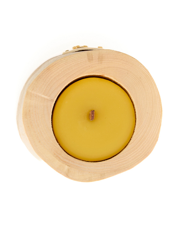 Свічка ароматизована Blossom Compact Linden у дереві - Зображення №3