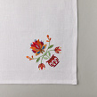 Set of white towels Tree of Life in a mustard bag with a bird, 2 pcs. - Image #5