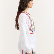 Yaryna women's beige vest with Yavoriv embroidery - Image #3