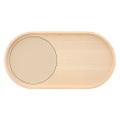 Підставка Nordic Eclipce Tray Walnut дерев'яна - Зображення №2