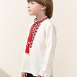 Boys' shirt Two elements with red and black embroidery - Image #2