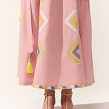 Vyriy maxi dress in pink linen - Image #7